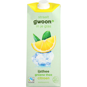 g'woon ijsthee groene thee citroen