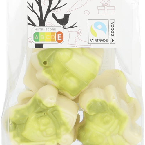1 de Beste Sintfiguren chocolade wit pistache
