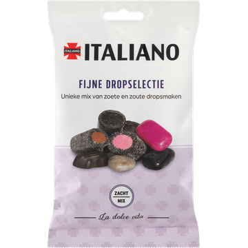 Italiano Fijne Dropselectie Zacht Mix 140 g