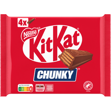 KITKAT Chunky Melkchocolade 4-pack