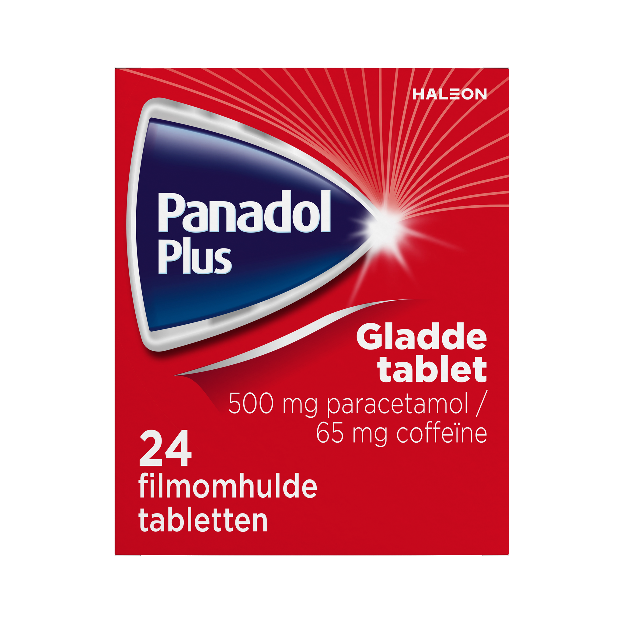 Panadol Plus Paracetemol Filmomhulde Gladde Tabletten 24 stuks