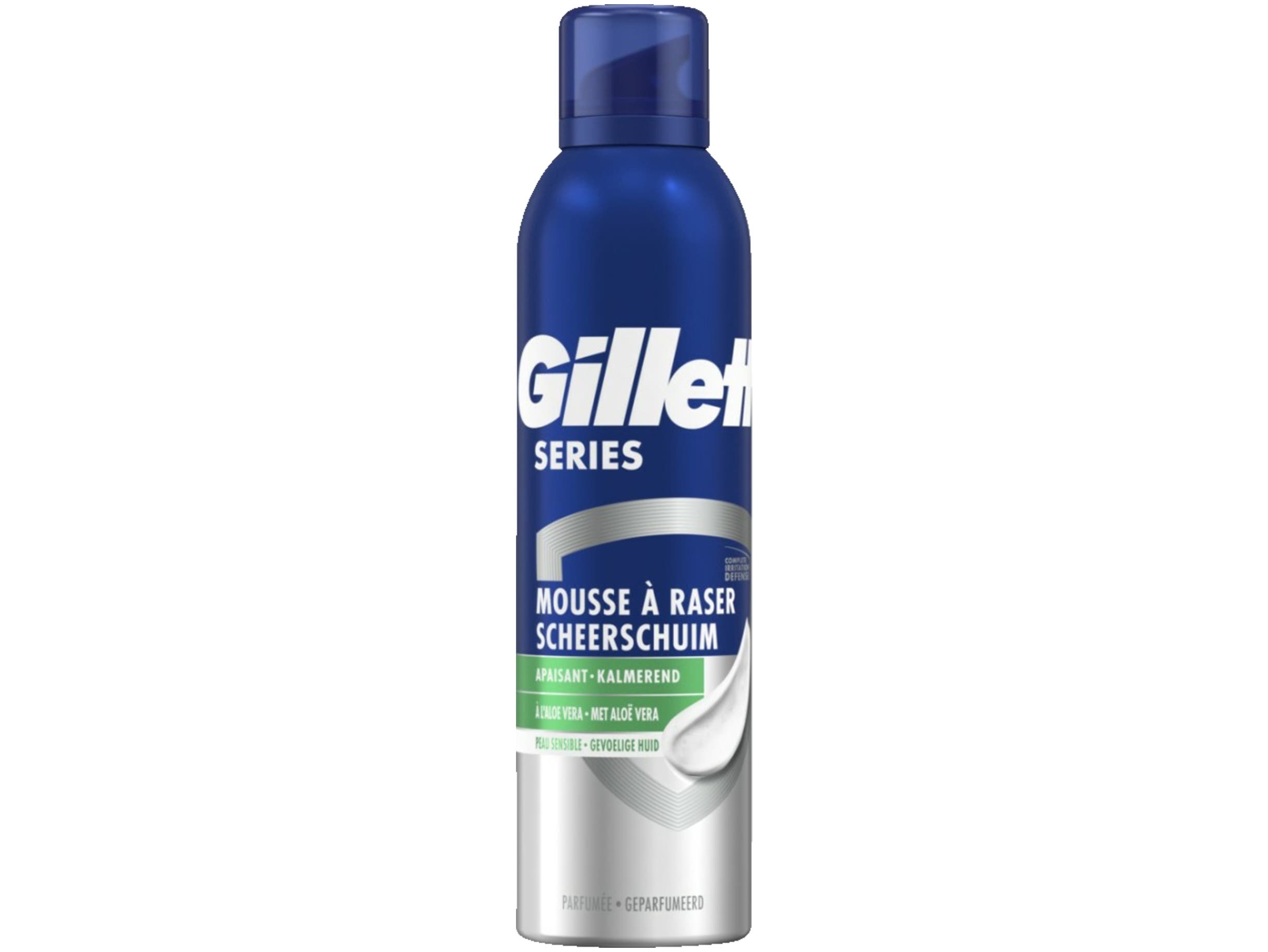 Series scheerschuim gevoelige huid