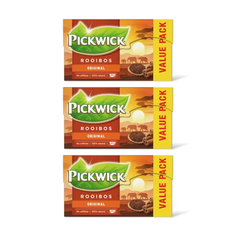 Pickwick Original rooibos voordeelpak 3-pack