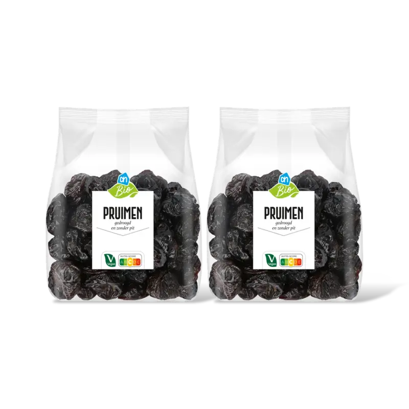 AH Biologisch Pruimen gedroogd zonder pit 2-pack