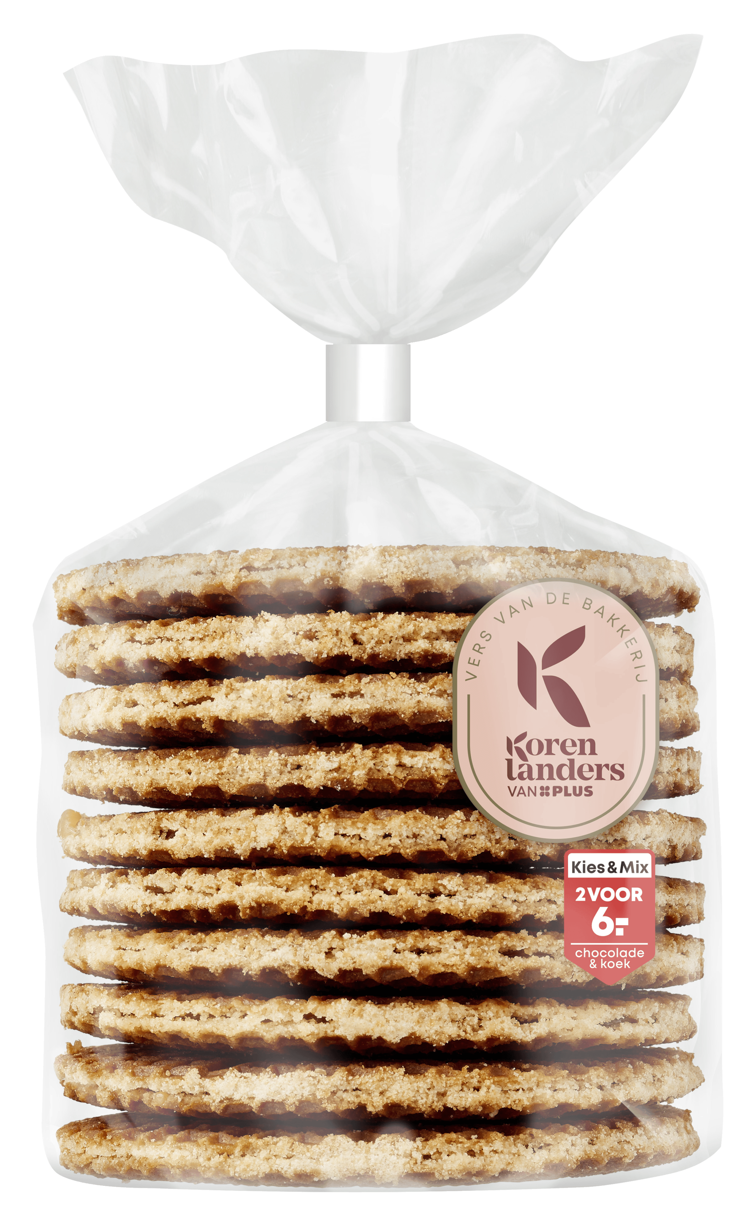 PLUS Korenlanders Roomboter stroopwafels