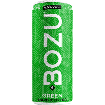 Bozu Hard Iced Tea Green Tea Lemon Ginger 250ML