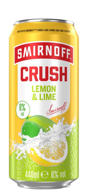 Smirnoff Crush Lemon & Lime
