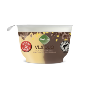 Melkan Duo Vla Vanille Choco
