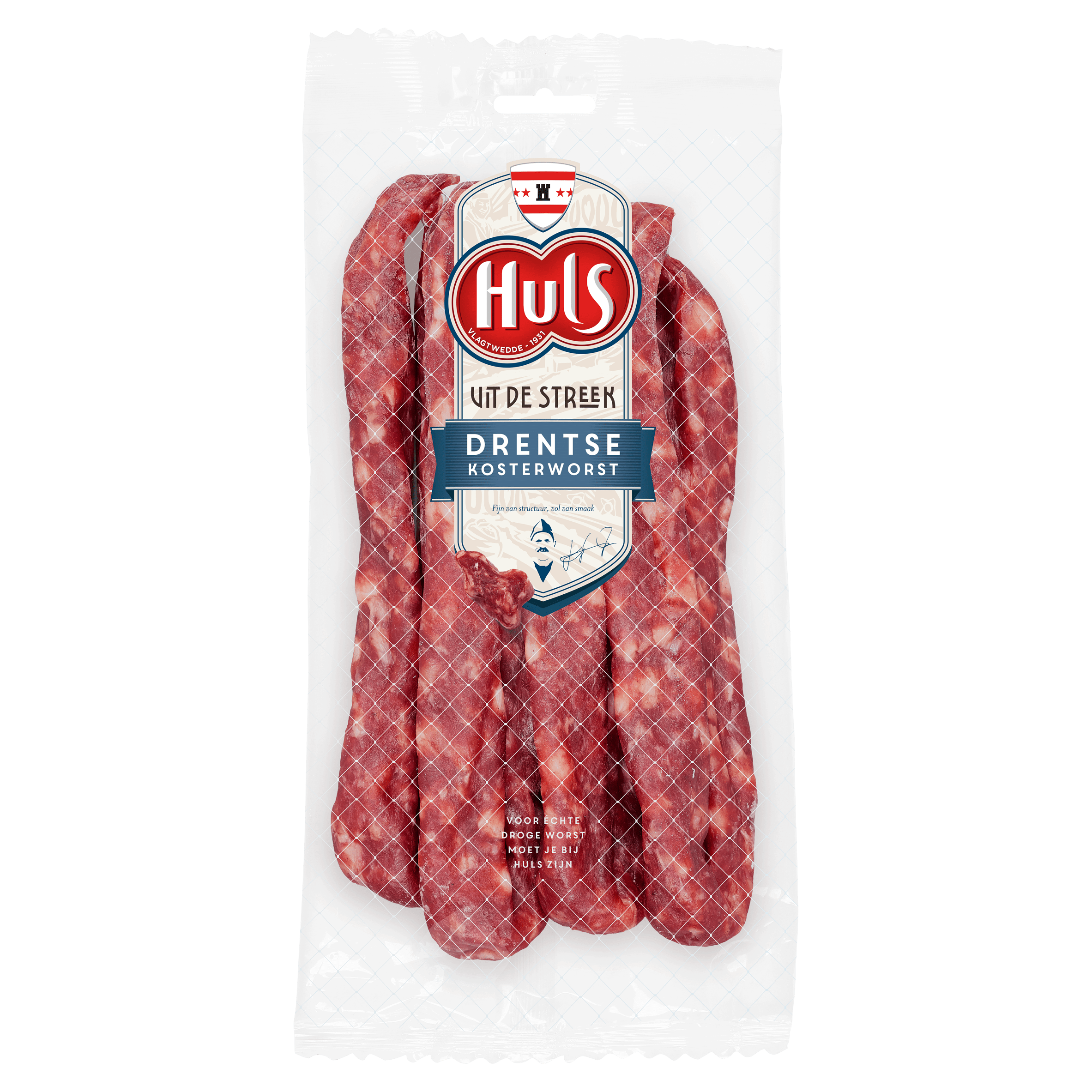 Huls Drentse kosterworst 4 stuks