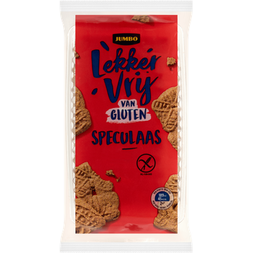 Jumbo Lekker Vrij van Gluten Speculaas 125 g