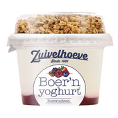Zuivelhoeve boer'n yoghurt bosvruchten muesli