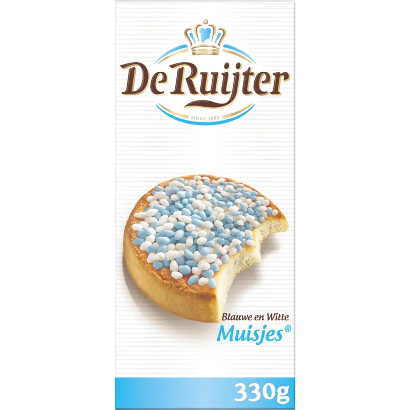 De Ruijter Blauwe en witte muisjes