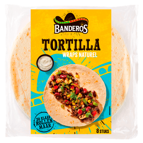 Banderos Tortilla wraps 8 st.