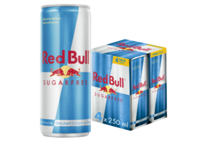 Red Bull Sugarfree 4x250ml