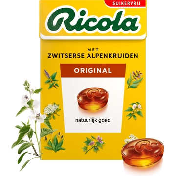Ricola Original suikervrij doosje 50 g