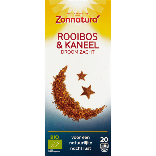 Zonnatura Rooibosthee kaneel droomzacht 20zk