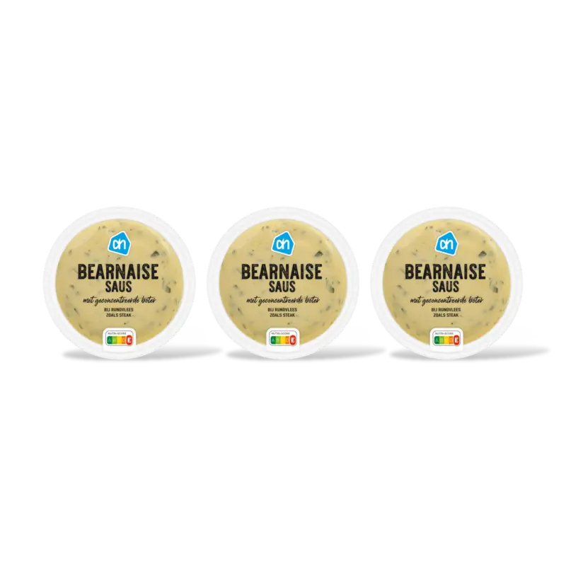 AH Bearnaisesaus puur geklaarde boter 3pack