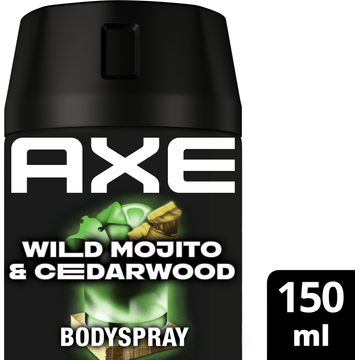 Axe Deodorant Bodyspray Wild Mojito & Cedarwood 150 ml