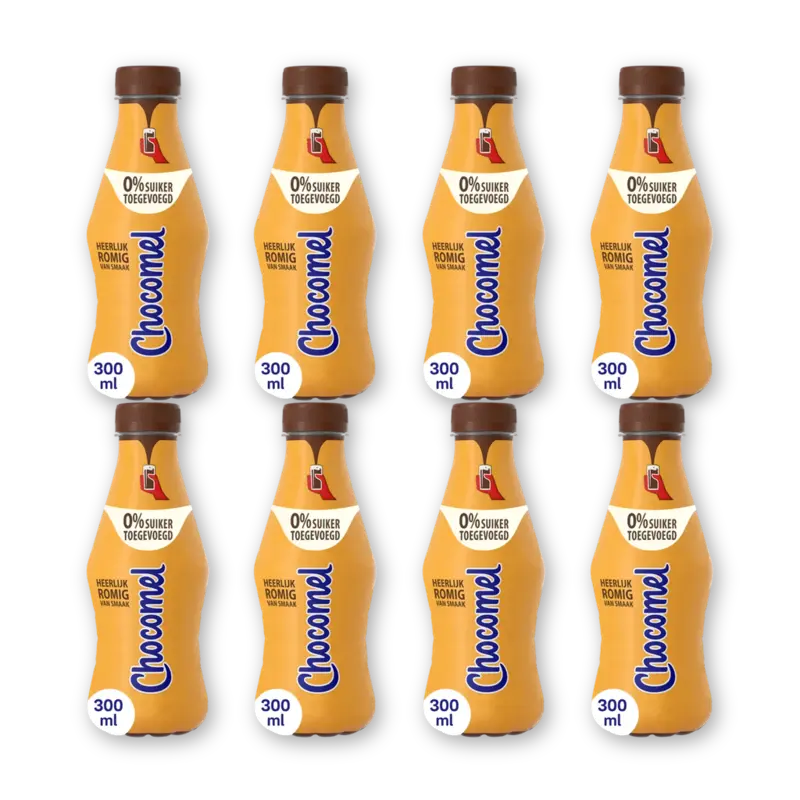 Chocomel 0% suiker toegevoegd 8-pack