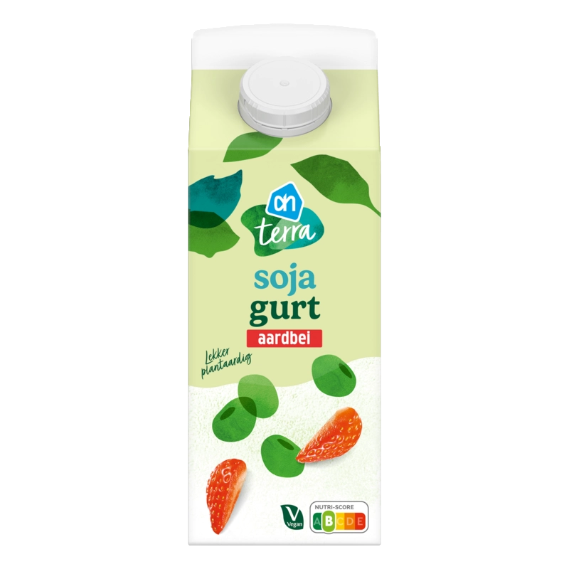 AH Terra Soja gurt aardbei