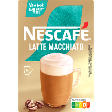 NESCAFE LATTE Macchiato Instant Koffie 144 g