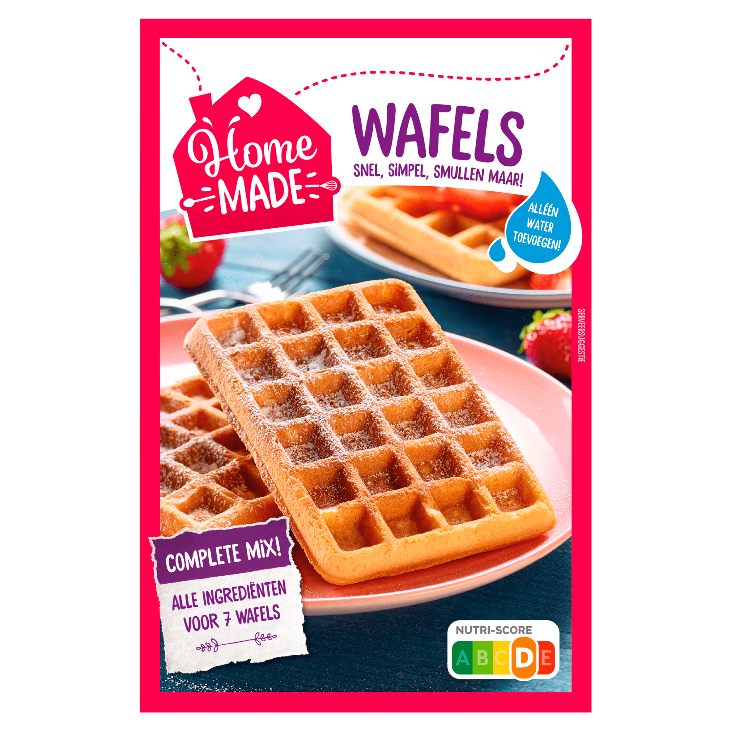 Homemade Mix voor wafels