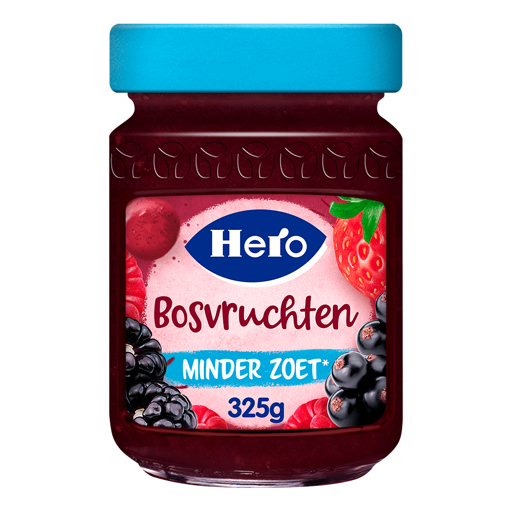 Hero Jam minder zoet bosvruchten