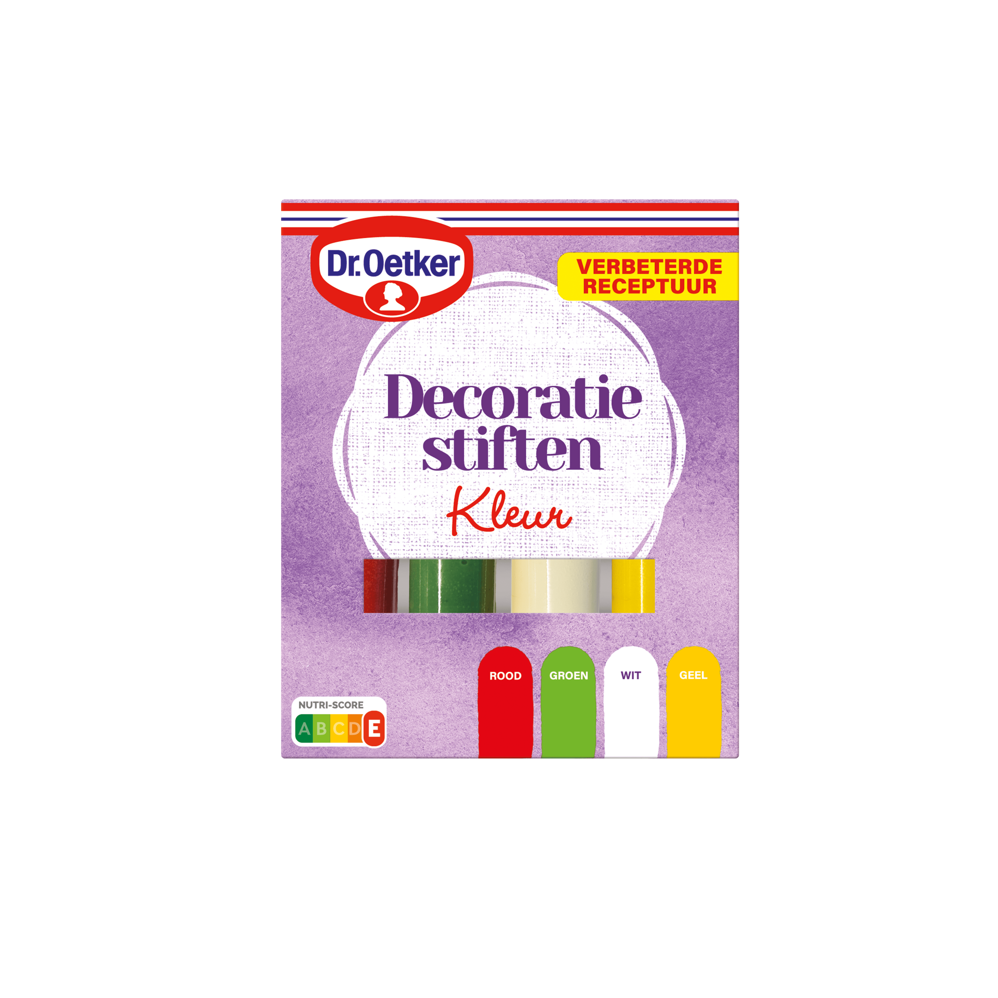 Dr. Oetker Decoratiestiften kleur 4 st