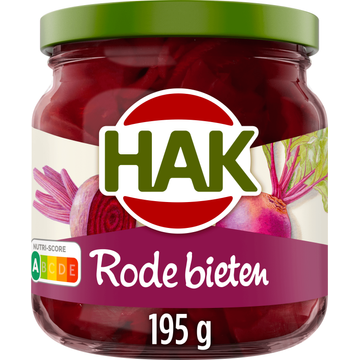 HAK Rode Bieten Schijven 180gr