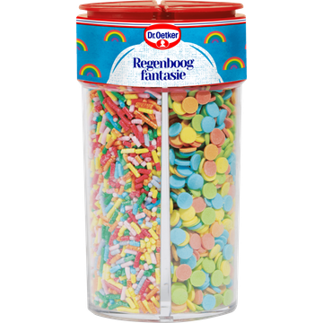 Dr. Oetker Regenboogfantasie Taart Versiering 152g