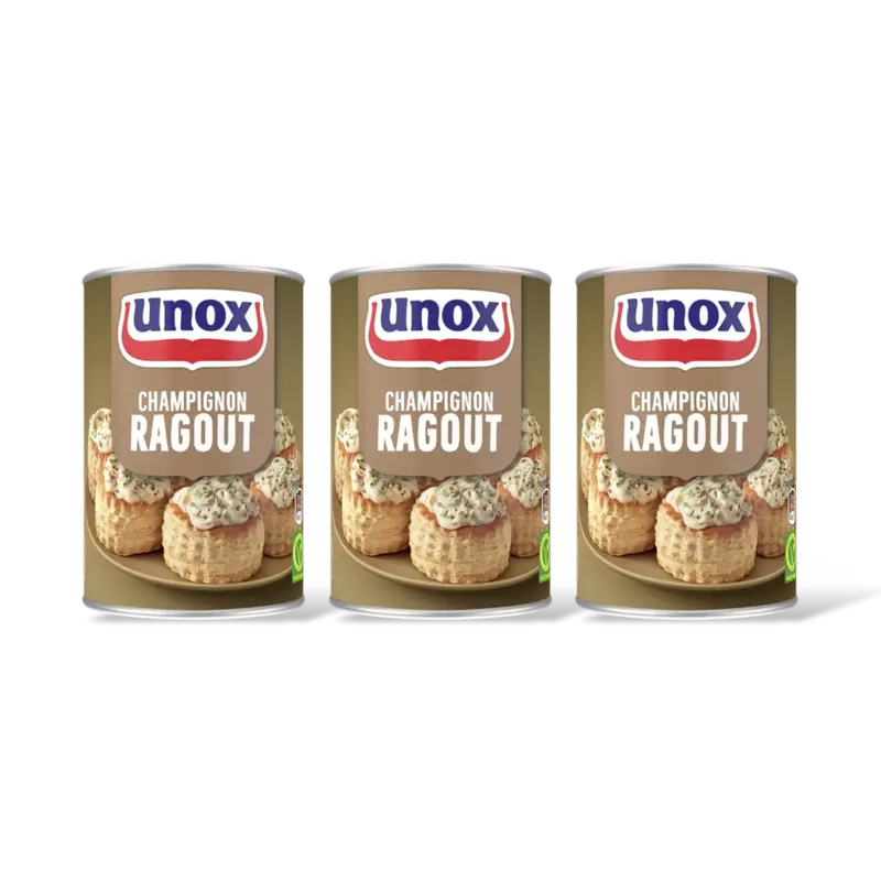 Unox Ragout champignon 3-pack
