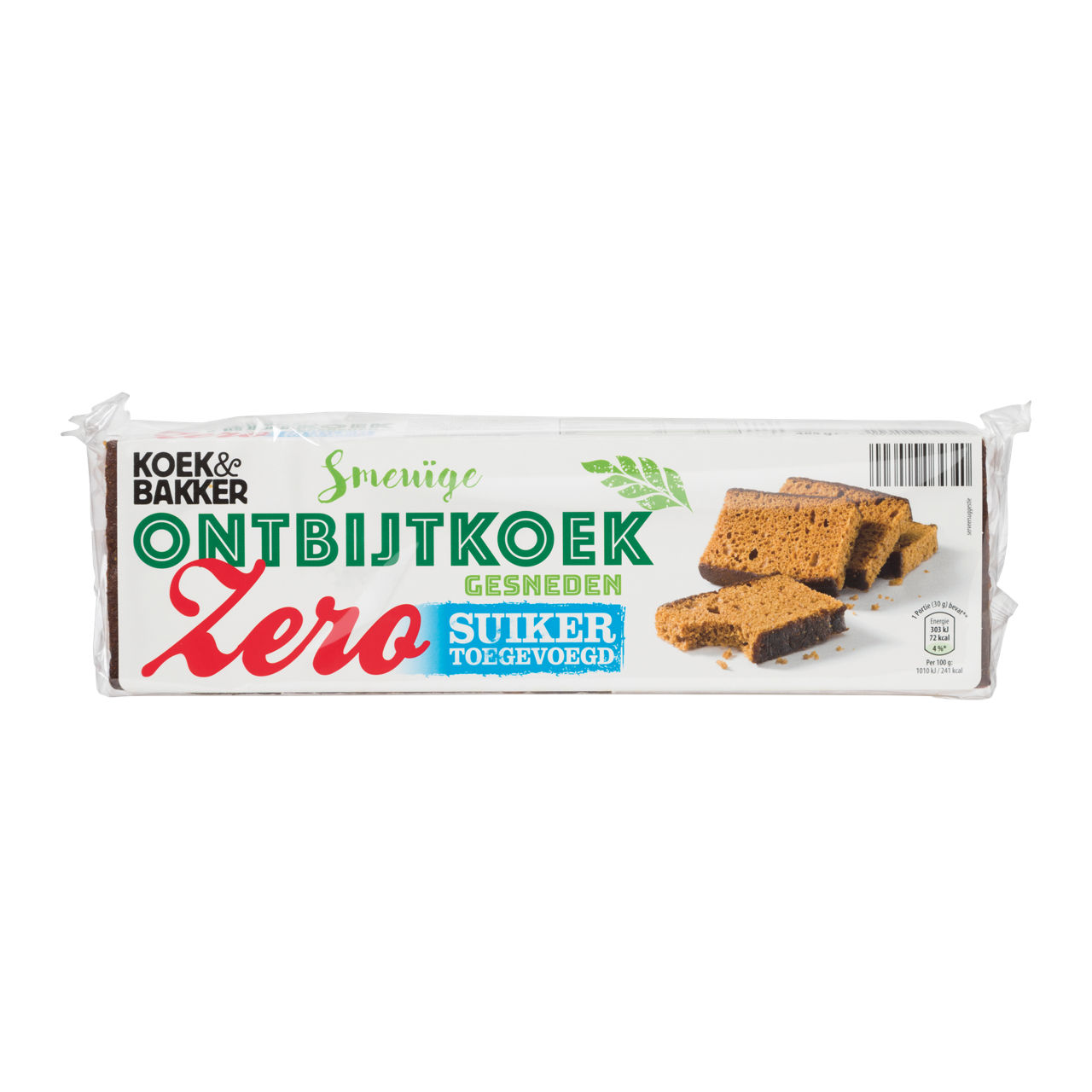 Gesneden ontbijtkoek zero