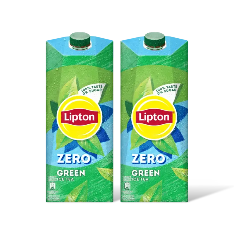 Lipton Ice tea green zero sugar 2-pack