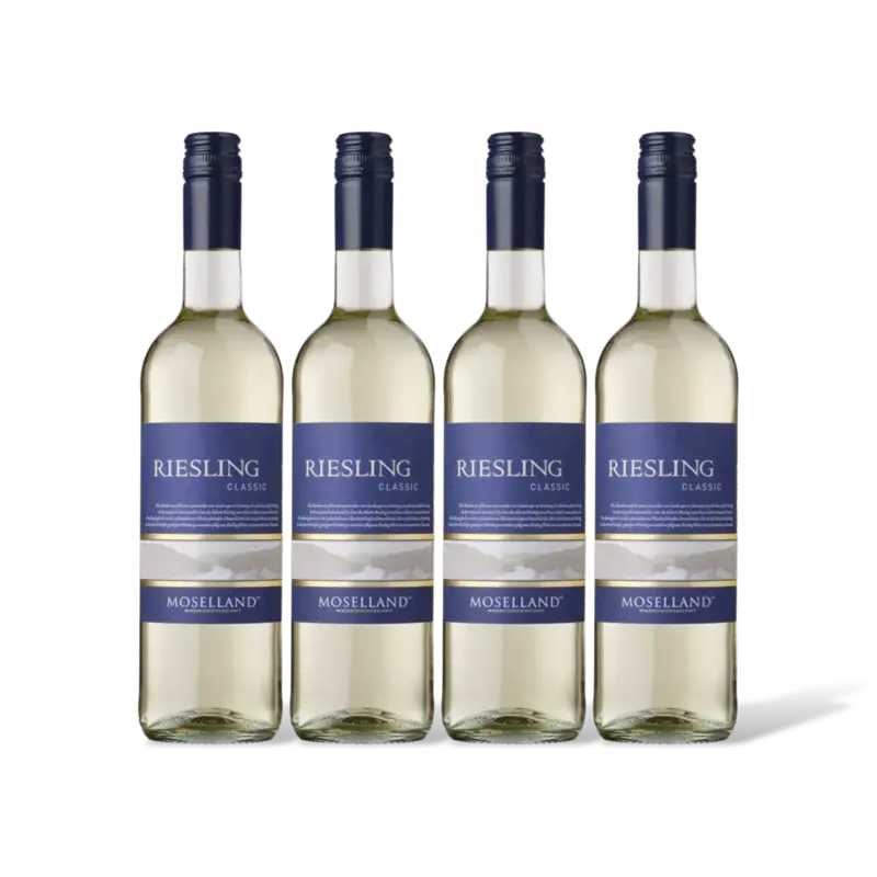 Moselland Riesling Classic 4 flessen