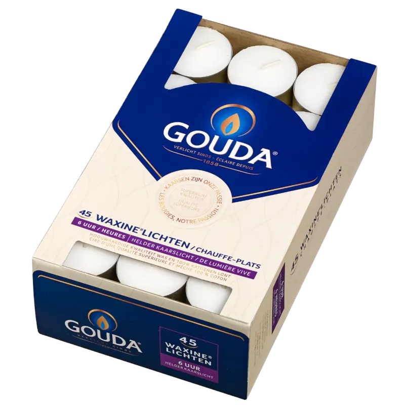 Gouda Waxinelichten 6 uur