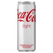 Coca Cola light blik