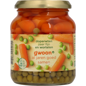 G'woon Doperwten Wortel Ef