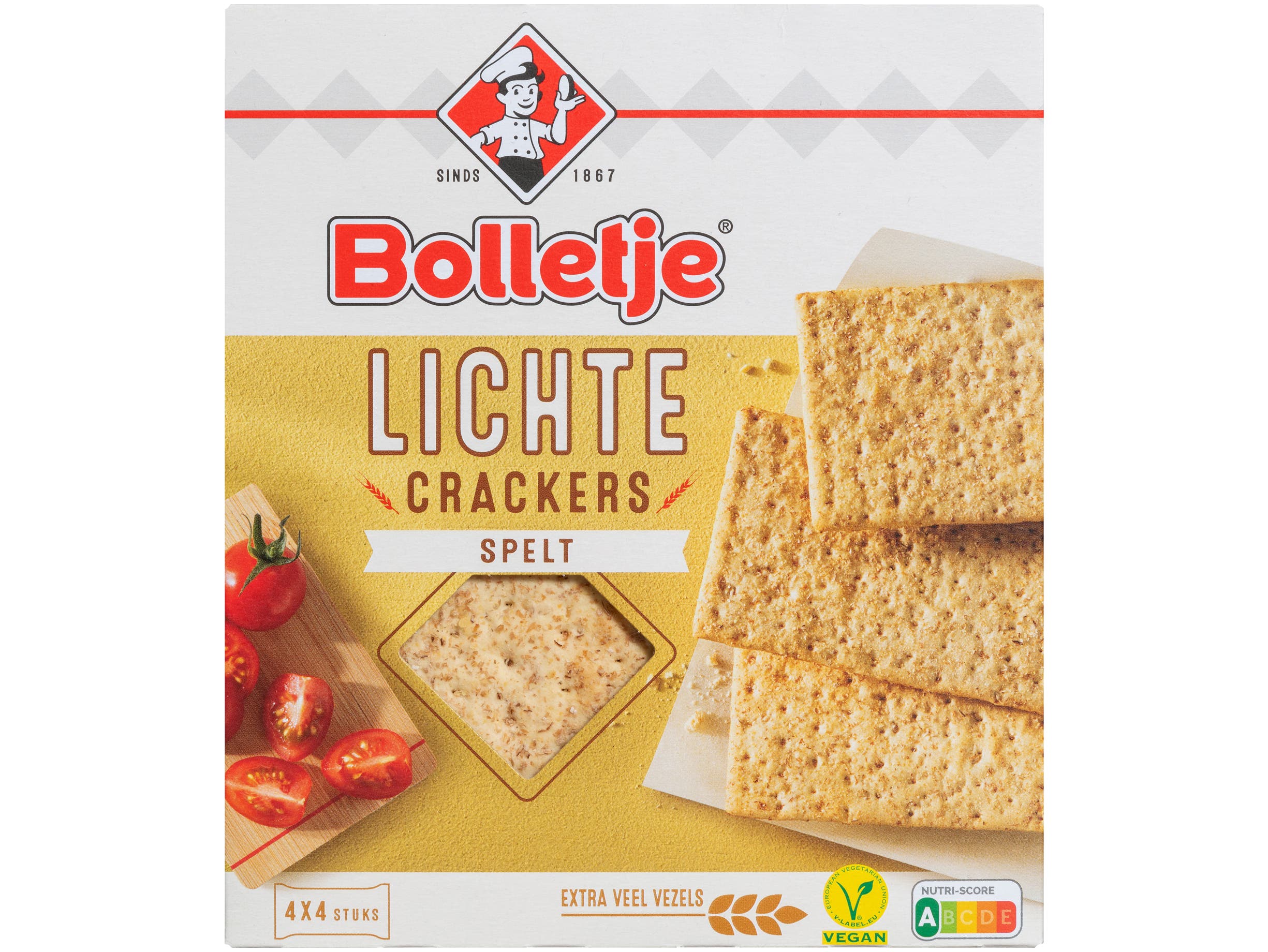 Lichte Crackers Spelt