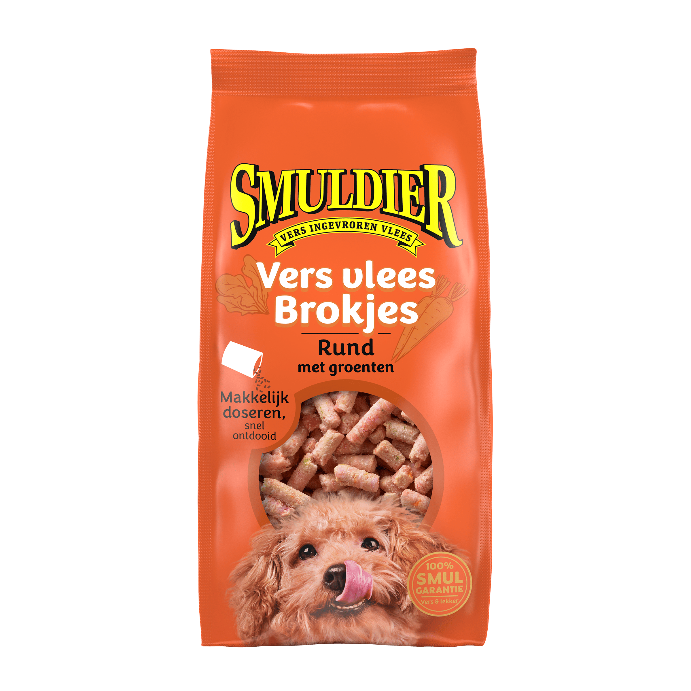 Smuldier Vers vlees brokjes rund met groenten