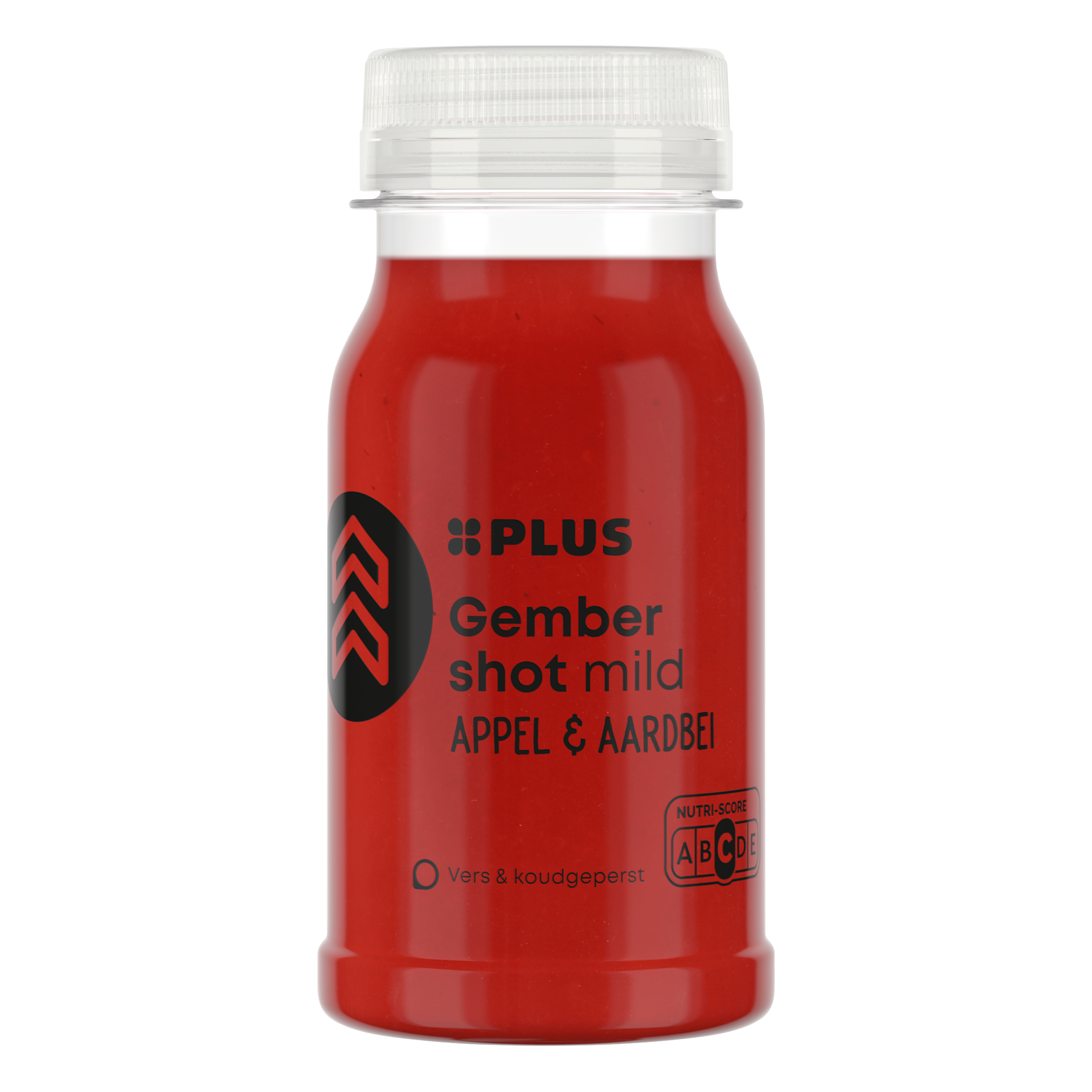PLUS Vers shot gember aardbei (mild)