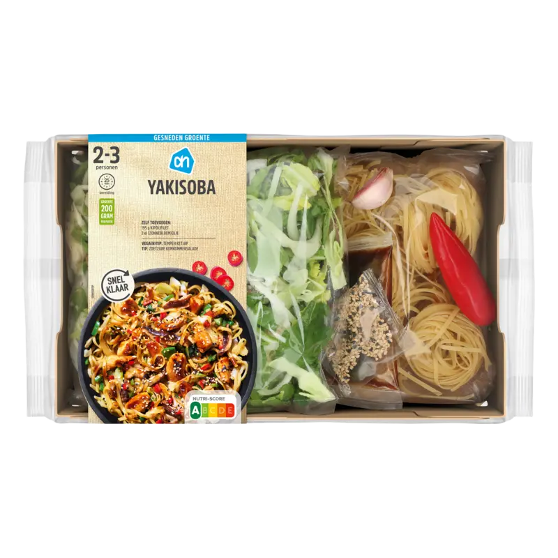 AH Gesneden verspakket yakisoba