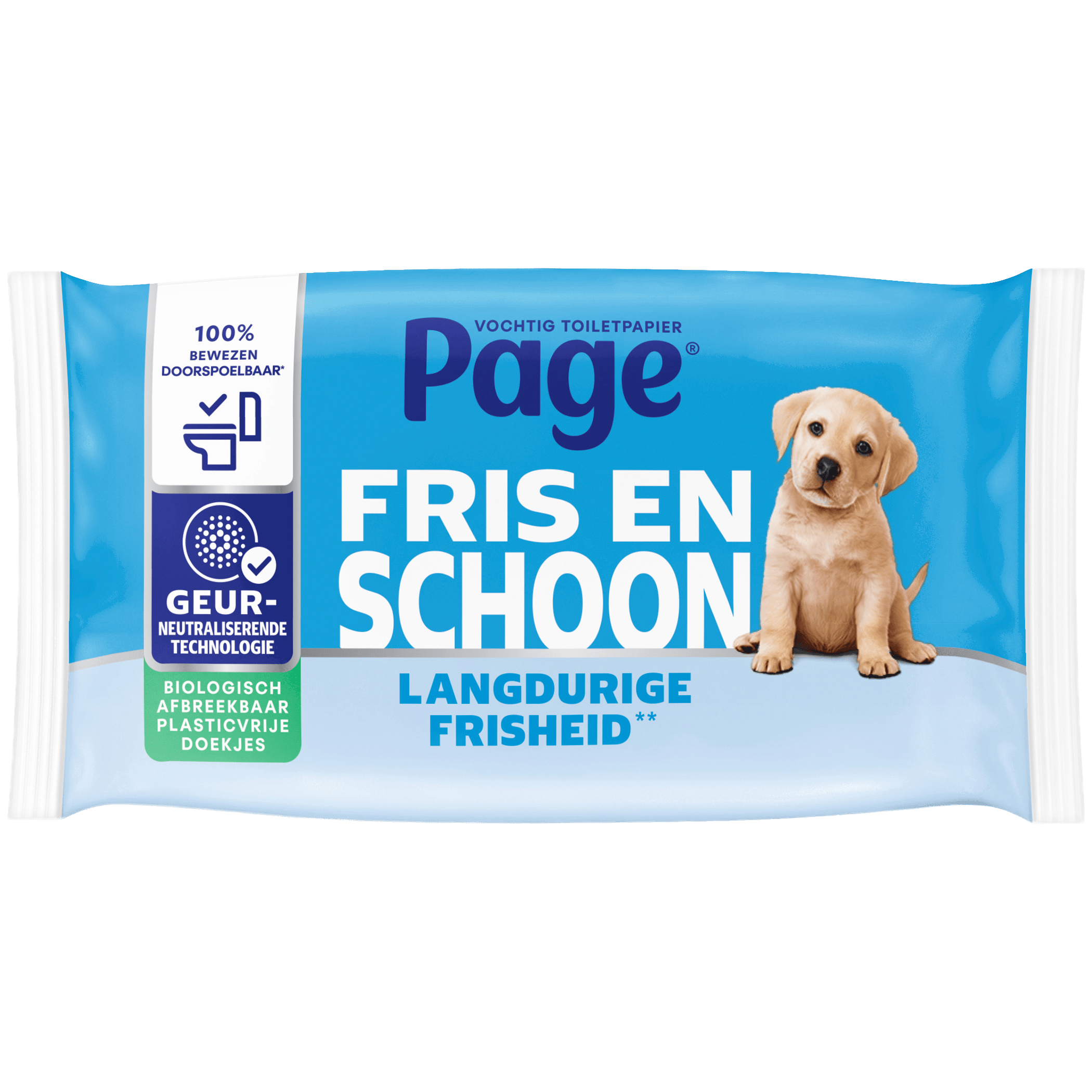 Page Compleet Schoon vochtig toiletpapier