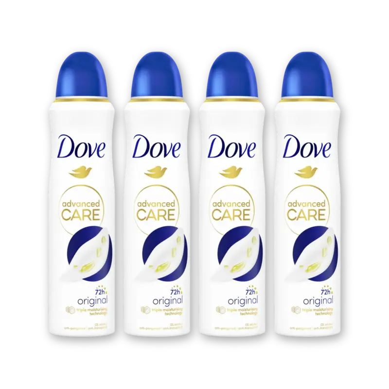Dove Original deodorant spray 4-pack