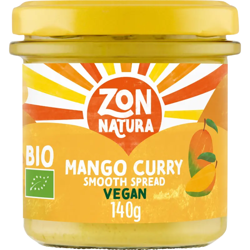 Zonnatura Mango curry smooth spread