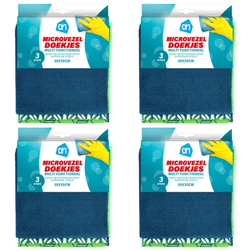 AH Microvezeldoekjes 4-pack