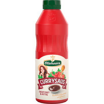 Oliehoorn Currysaus Zachtzoet & Pittig 750 ml