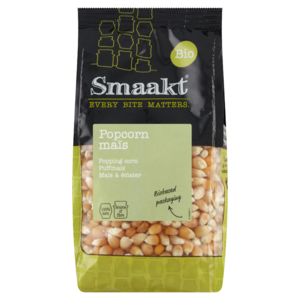 Smaakt Popcorn Mais