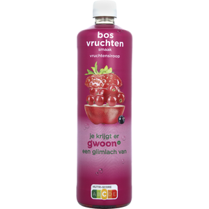 G'woon Bosvruchten Siroop 75%