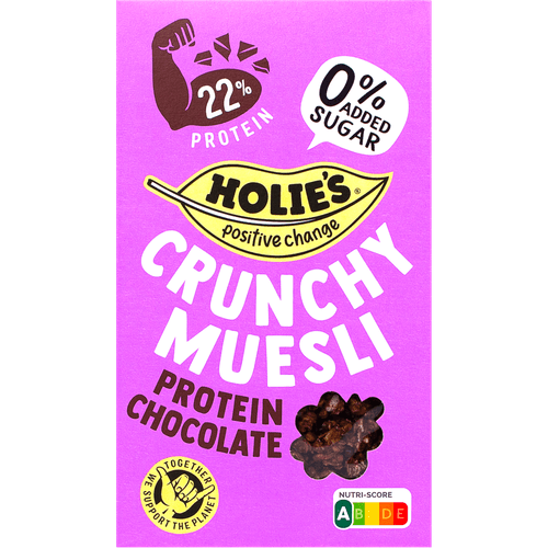 Holie's Crunchy muesli protein chocolate