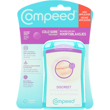 Compeed Lipblaasjes Patch, 15 stuks